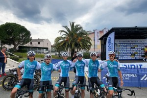 Za novomeškimi kolesarji pester in uspešen vikend