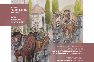 Razstava akvarelov Darje Gregorčič Bernik v Šentrupertu