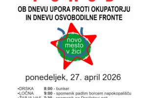 Novo mesto v žici - 85 let ustanovitve OF
