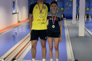 Luka in Kaja državna prvaka v mix tandemu U-19