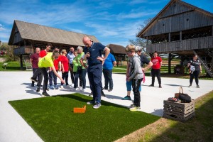 5. ekipno tekmovanje v sekanju pirhov Dežela kozolcev