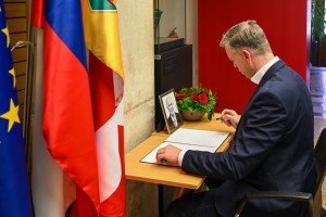 Žalna seja ob smrti častnega občana dr. Mihaela Japlja