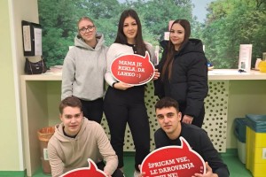 Več kot 160 dijakov in profesorjev Šolskega centra Novo mesto darovalo kri