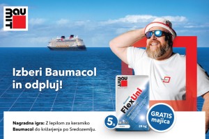 Odplujte na križarjenje po Sredozemlju z Baumitom!