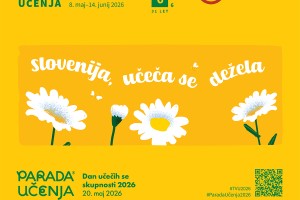 31. Tedni vseživljenjskega učenja (8. maj – 14. junij)