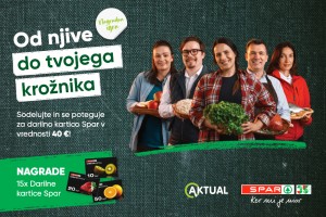 SPAR poskrbi, da živila pridejo do vašega krožnika "Naravnost od pridelovalca"