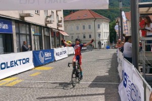 Na 12. VN Idrije Anže Mede drugi, Vivi Oblak in Tevž Meh pa tretja