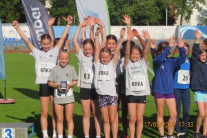 3. mesto za dečke in 4. mesto za deklice U12