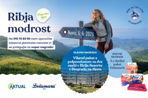 Pošljite nam svojo »ribjo modrost« in se potegujte za vikend oddih v Biogradu na Moru!