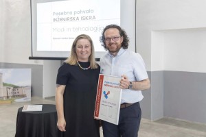 Priznanje Inženirska iskra 2026 za program Mladi in tehnologija