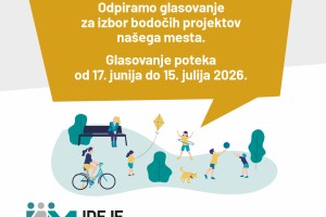 Začenja se glasovanje za projekte participativnega proračuna