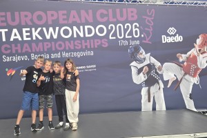 Taekwondoisti konkurenčni na klubskem evropskem prvenstvu
