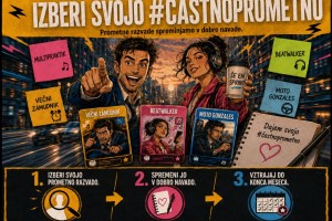 #Častnaprometna! Spremenimo prometne razvade v dobre navade