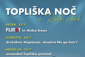Največji poletni vikend v Dolenjskih Toplicah