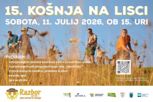 Tradicionalna Košnja na Lisci ta konec tedna