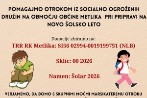 Dobrodelna akcija »Šolar 2026«