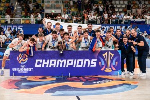 Slovenija evropski prvak, do zgodovinskega zlata tudi krkin trojec