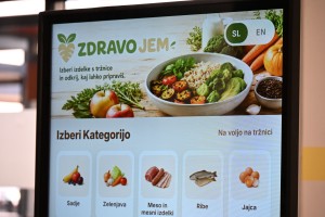 Virtualni kulinarični pomočnik na Kmečki tržnici Sevnica