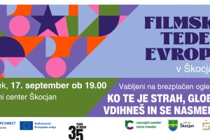 Filmski teden Evrope se vrača v Škocjan