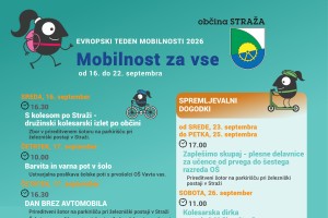 Evropski teden mobilnosti v Straži: Mobilnost za vse