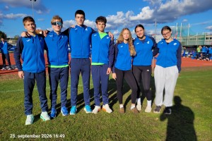 Sedem atletov AK Krka uspešno zastopalo Slovenijo na Ptuju