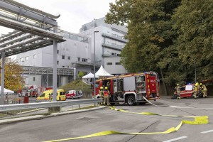V Krki izvedli največjo požarno vajo doslej