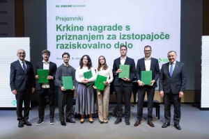 56. Krkine nagrade za dodiplomska in podiplomska raziskovalna dela
