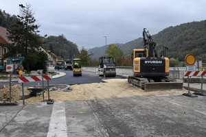 Ureditev ceste G1-5 med HE Krško in Zatonom prehaja v naslednjo fazo