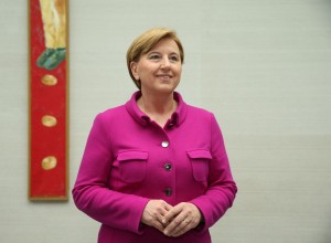 Ljudmila Novak podprla novinarje RTV Slovenija: »Neodvisno novinarstvo je hrbtenica demokracije«