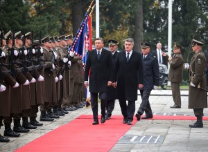 Predsednik Pahor v Zagrebu: Vesel sem, da je Hrvaška moj zadnji uradni obisk v tujini