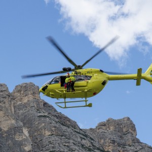 italijanski reševalci, helikopter