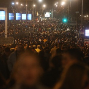 Srbija Beograd protest