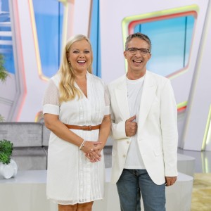 Špela Močnik Paradiž in Andrej Hofer sta novo sezono oddaje Dobro jutro pričela nasmejano