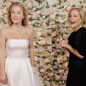 Gillian Anderson - Gillian Anderson je bila nad svojo voščeno lutko navdušena