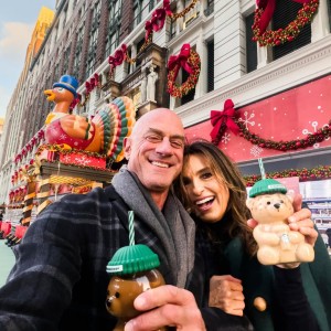 Mariska Hargitay, Christopher Meloni - !!!Igralca Mariska Hargitay in Christopher Meloni iz serije Z