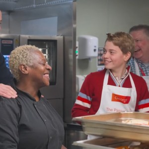 Princ William, Princ George - !!!Oče in sin, princa William in George, sta vidno uživala med priprav