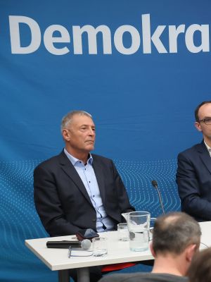 Anže Logar, Mirko Požar, Senko Pličanič, Igor Masten