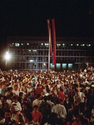 osamosvojitev 1991 zastava trg republike bobo