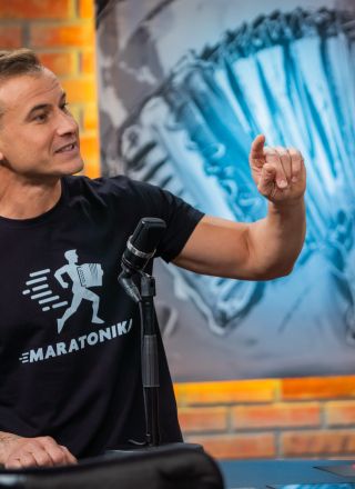 Zaradi maratona je Anže Zavrl svoji ženi spremenil ime