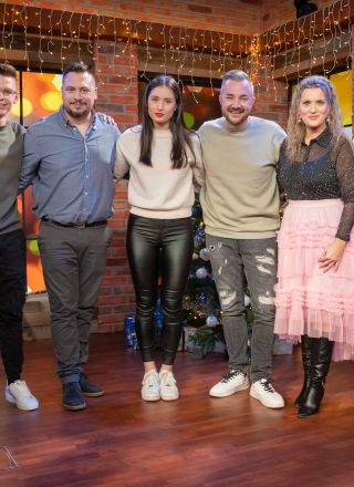 Prižig lučk z Dejanom Dogaja: Veseljaki smo pripravljeni na praznike!