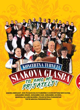 Koncertna turneja SLAKOVE GLASBE