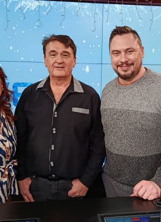 V studiu nas je obiskal Gospod Bela Snežinka