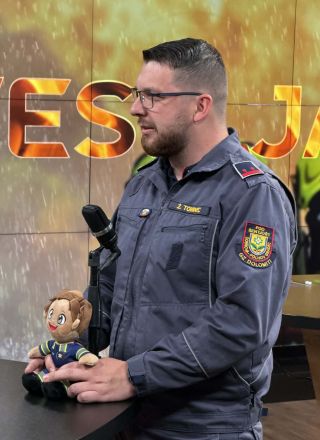 Ponosen Veseljakov gasilec, Žiga Tominec o plemenitem poslanstvu