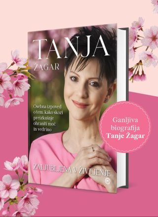 Tanja Žagar je oboževalce razveselila s svojo prvo knjigo