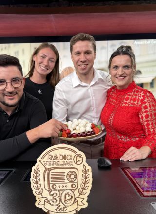 Sašo Avsenik na svoj rojstni dan najprej na Veseljaka!