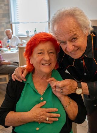 Danes praznujeta Alfi Nipič in Hermina Šegovc. Vse najboljše!