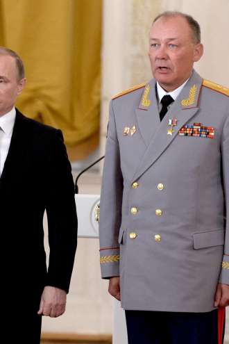 Putin naj bi se odkrižal več generalov