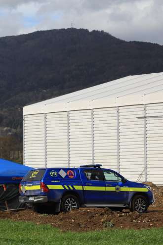 Foto: 250 kg težko bombo bodo v Mariboru onesposobili po praznikih, evakuirali bodo okoli 50 oseb in omejili gibanje