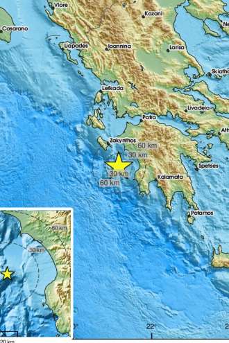 Grčijo stresel močan potres, čutili so ga tudi v Italiji