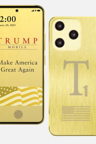 Trump vstopa na trg pametnih telefonov z zlatim modelom